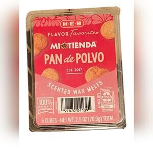 H-E-B Mi Tienda Pan de Polvo Scented Wax Melts - Never Opened Or Used